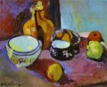 Dishes and Fruit abstract fauvism Henri Matisse